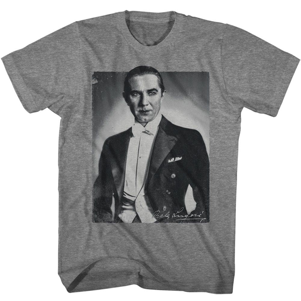 Bela Lugosi - Black & White Portrait - Short Sleeve - Adult - T-Shirt