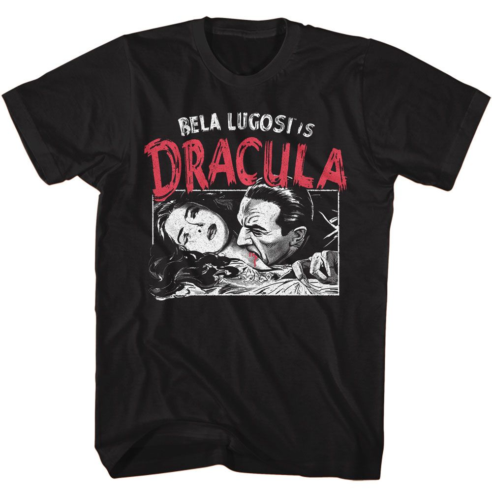 Bela Lugosi - Dracula Feeding - Short Sleeve - Adult - T-Shirt