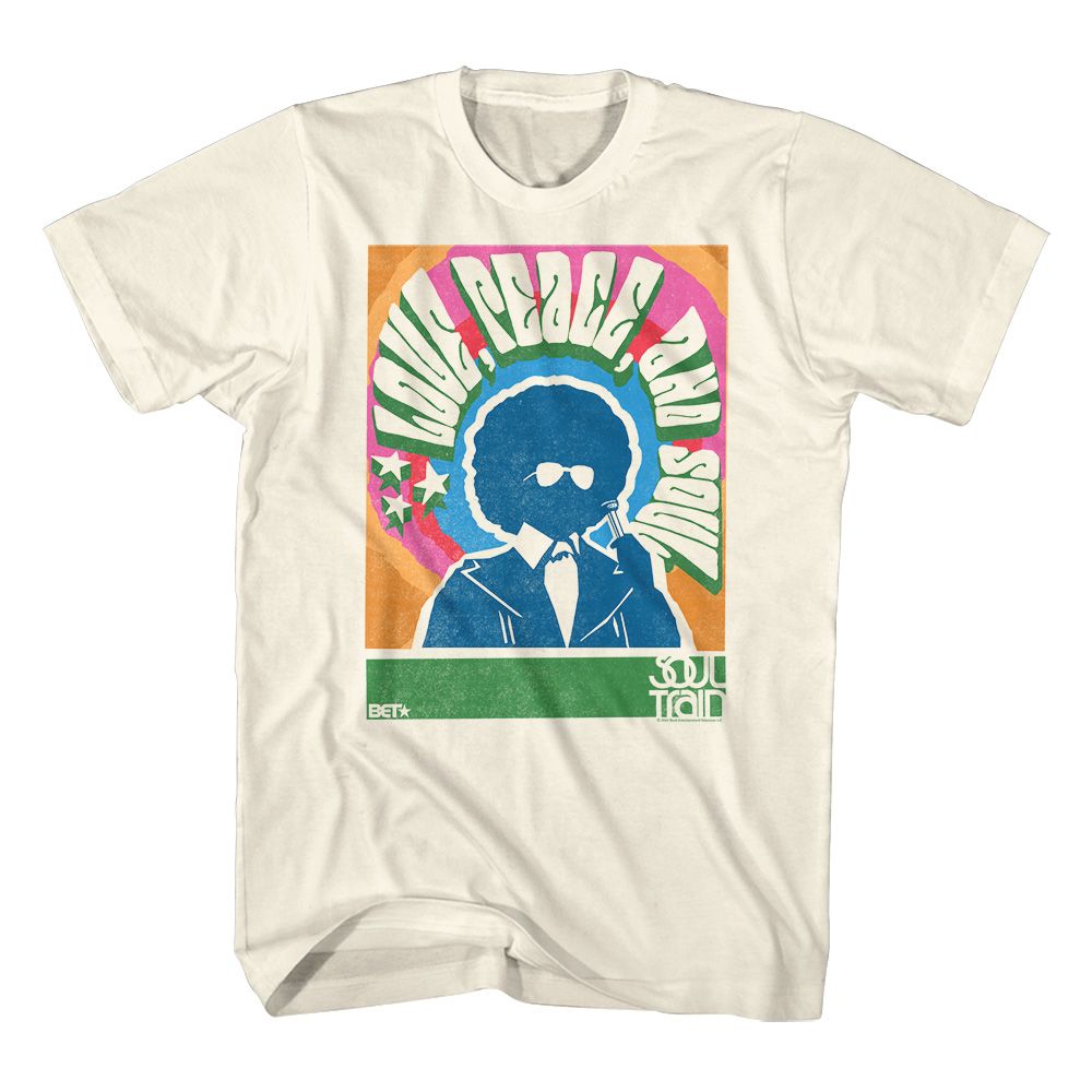 BET - Love Peace & Soul Poster - Short Sleeve - Adult - T-Shirt