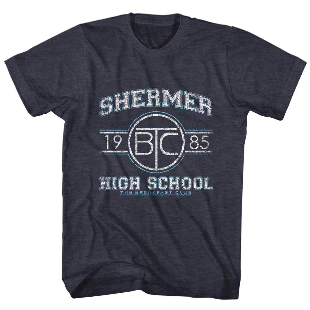 Breakfast Club - Shermer High School - Short Sleeve - Heather - Adult - T-Shirt