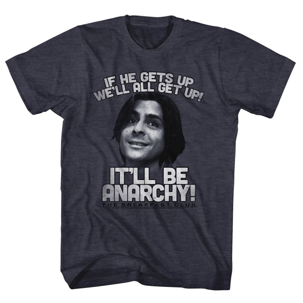 Breakfast Club - Anarchy - Short Sleeve - Heather - Adult - T-Shirt