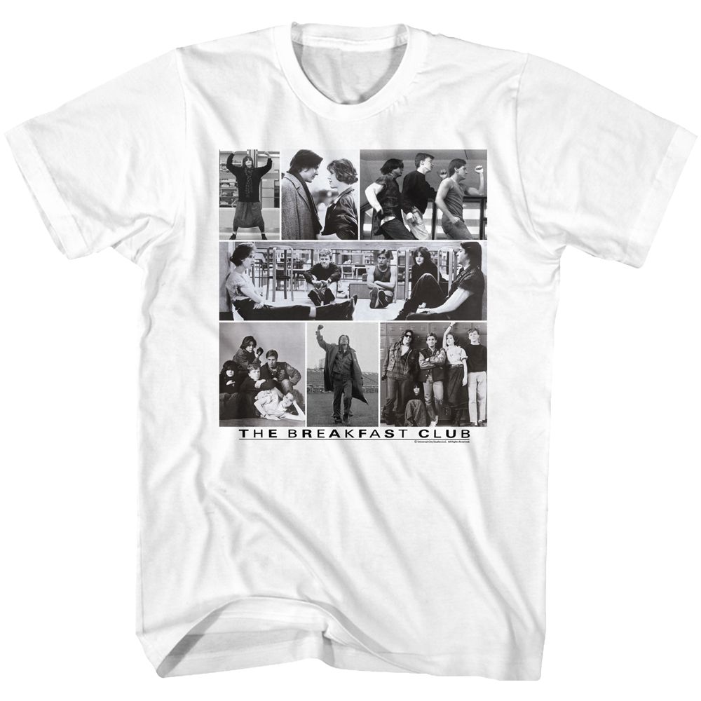 Breakfast Club - Collage-Y - Short Sleeve - Adult - T-Shirt