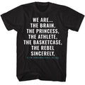 Breakfast Club - Sincerely Yours - Short Sleeve - Adult - T-Shirt
