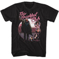Breakfast Club - Character Circles - Black Short Sleeve Adult T-Shirt