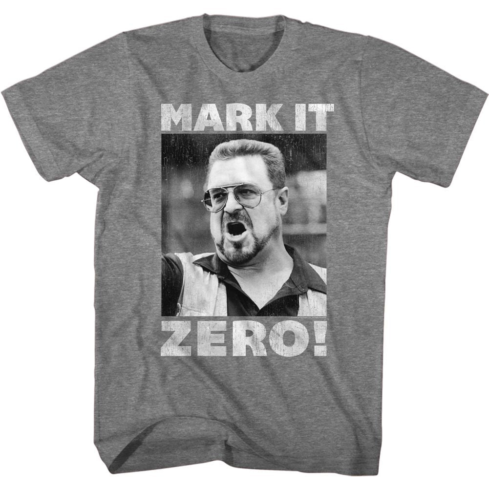 The Big Lebowski - Mark It Zero - Short Sleeve - Heather - Adult - T-Shirt