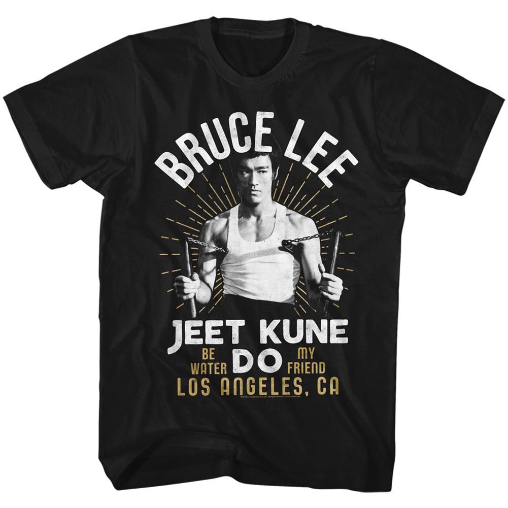 Bruce Lee - White Gold - Short Sleeve - Adult - T-Shirt