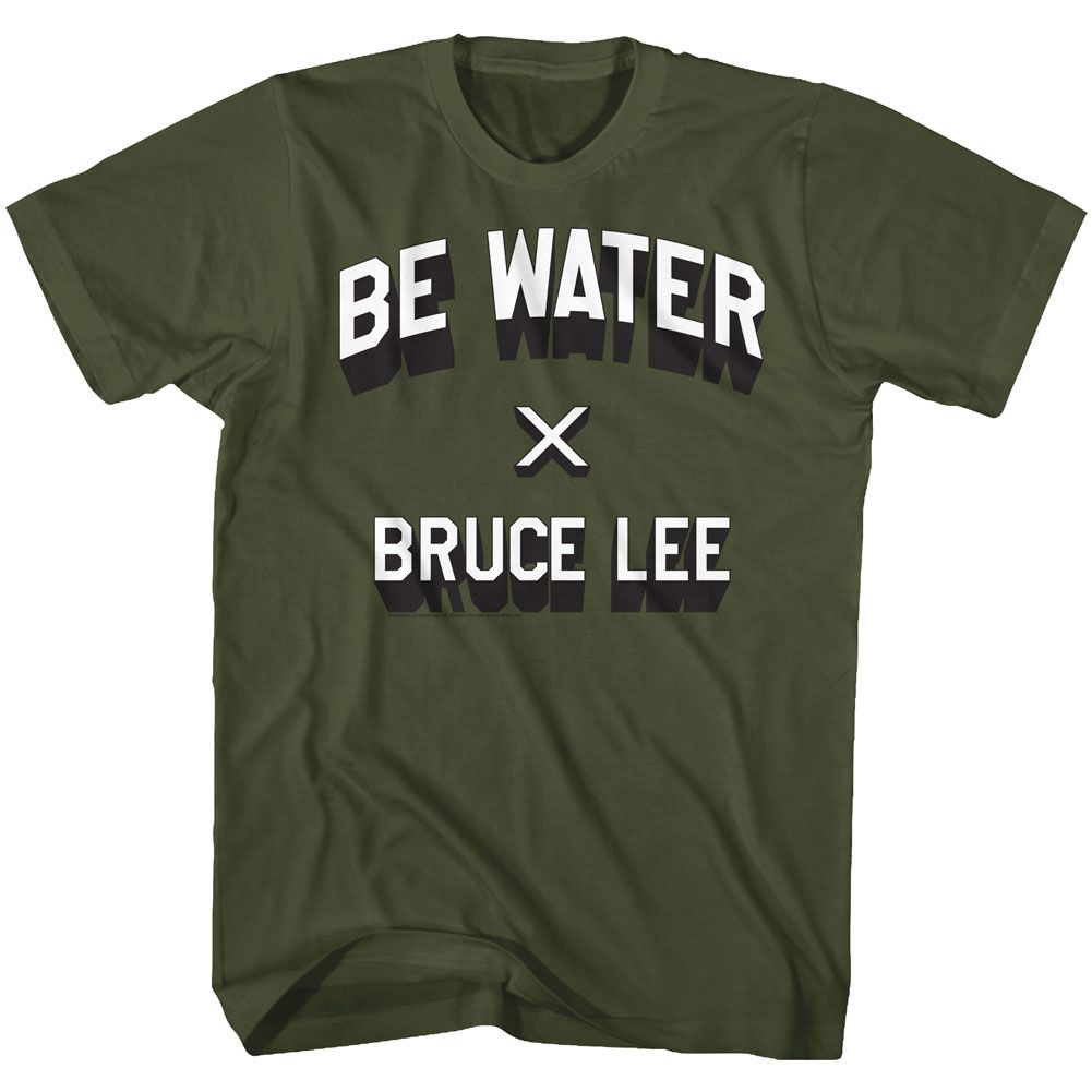 Bruce Lee - Be Water - Short Sleeve - Adult - T-Shirt