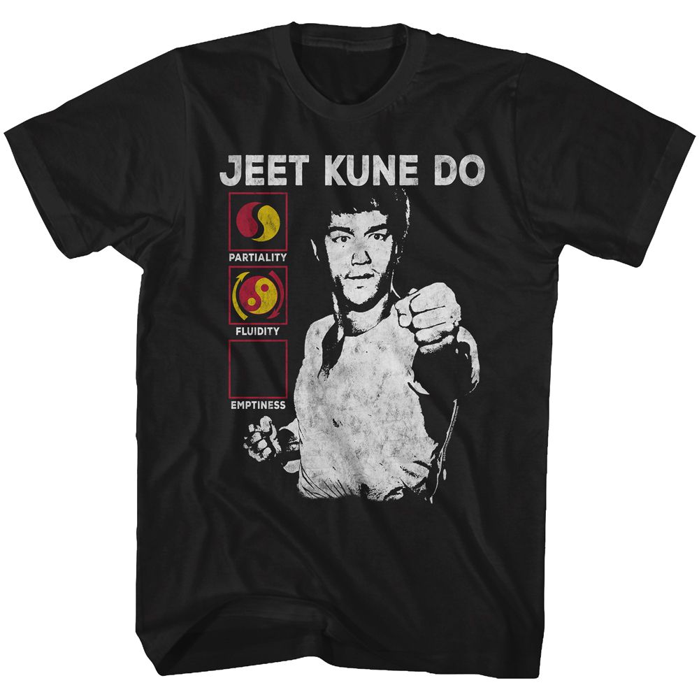 Bruce Lee - Jeet Kune Do Symbol Meaning - Short Sleeve - Adult - T-Shirt