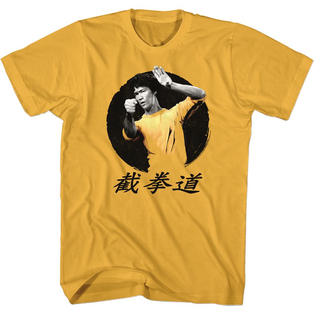 Bruce Lee - Round - Short Sleeve - Adult - T-Shirt