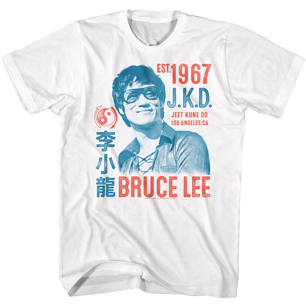 Bruce Lee - Jeet Kune Do Stacked - Short Sleeve - Adult - T-Shirt