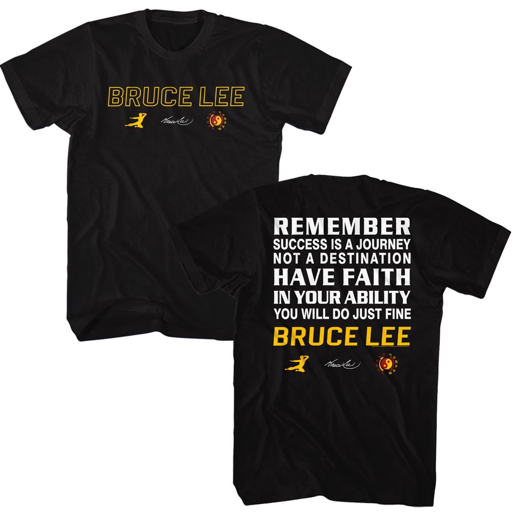 Bruce Lee - Remember - Short Sleeve - Adult - T-Shirt