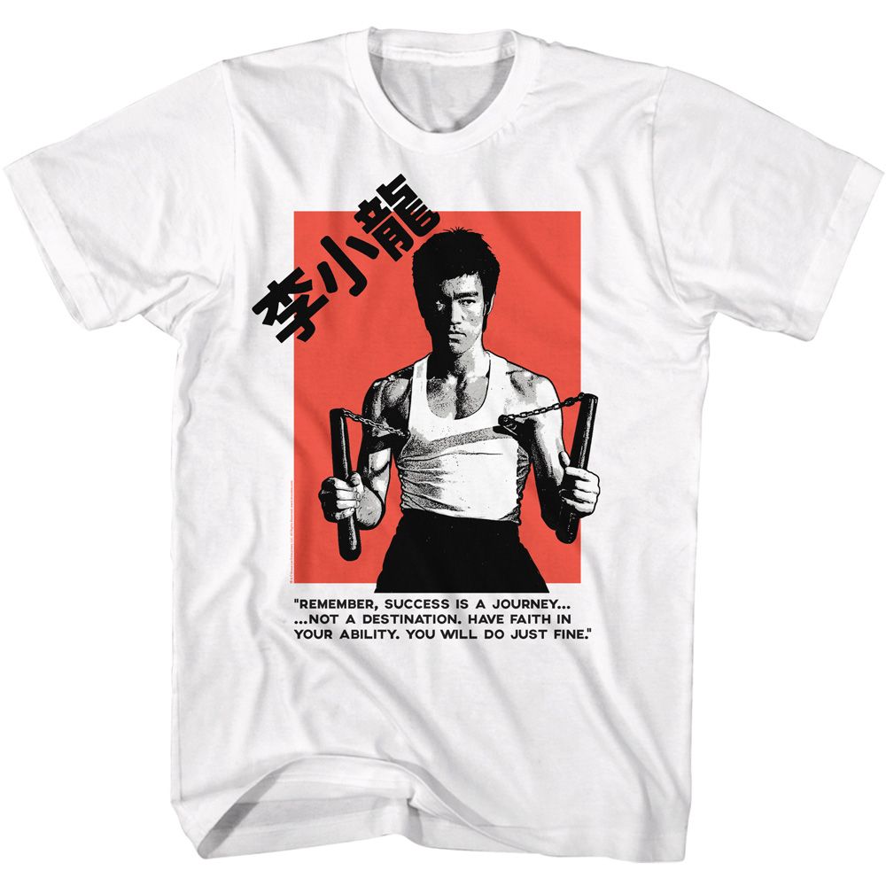 Bruce Lee - Success Is A Journey - Short Sleeve - Adult - T-Shirt