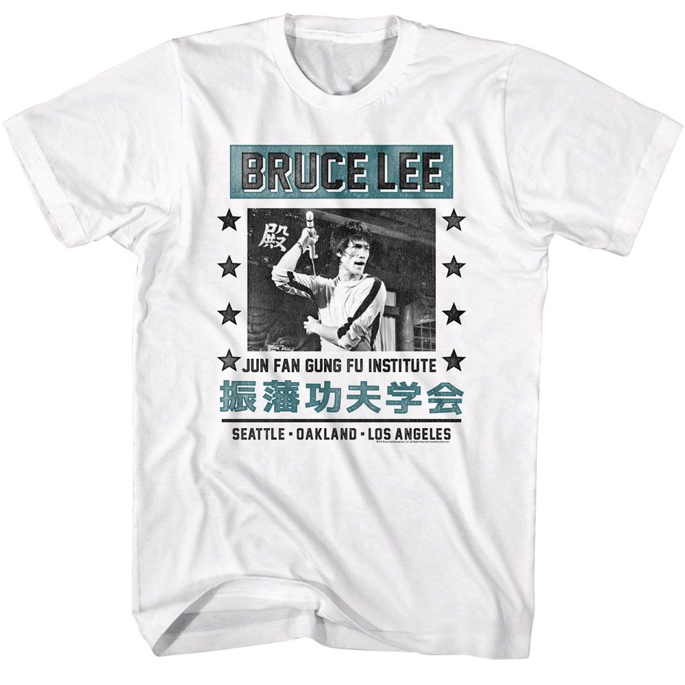 Bruce Lee - Jun Fan Gung Fu Institute - Short Sleeve - Adult - T-Shirt