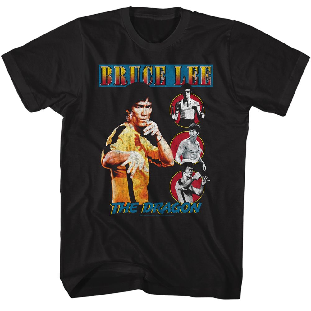 Bruce Lee - Comic Cover Style - Short Sleeve - Adult - T-Shirt
