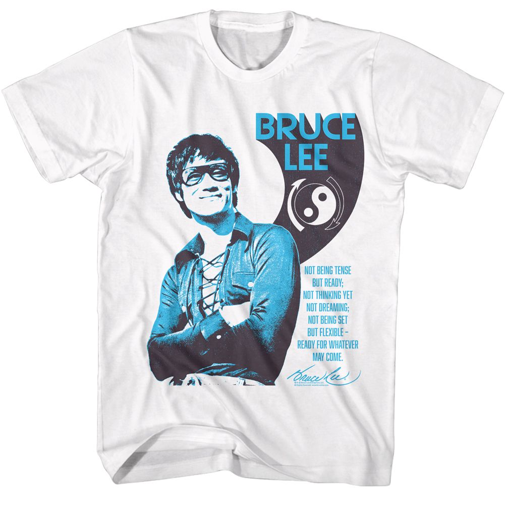 Bruce Lee - Ready - Short Sleeve - Adult - T-Shirt