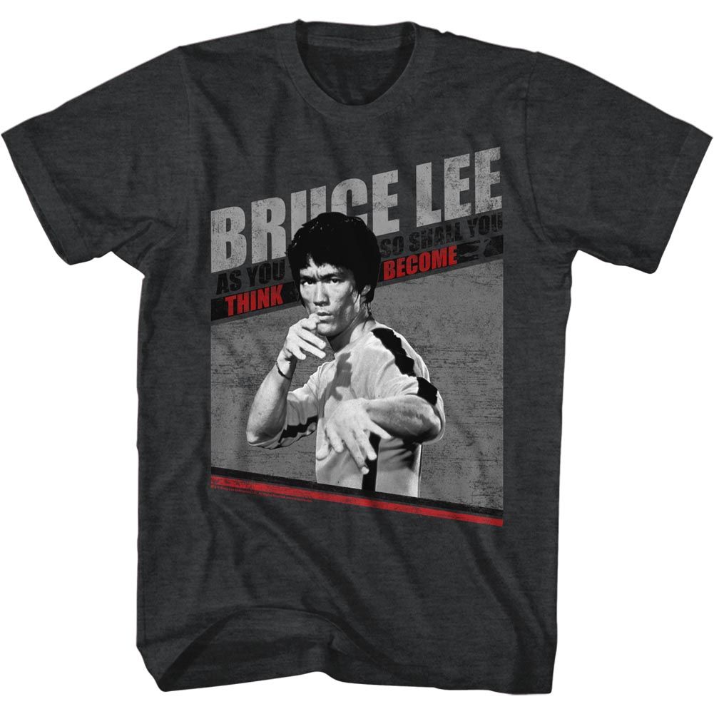 Bruce Lee - Symbol - Short Sleeve - Heather - Adult - T-Shirt