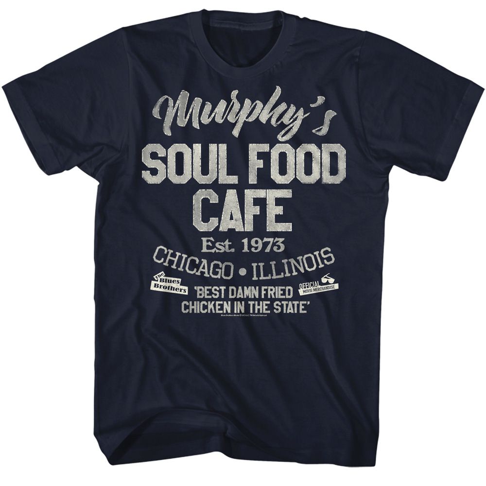 The Blues Brothers - Soul Food Cafe - Short Sleeve - Adult - T-Shirt