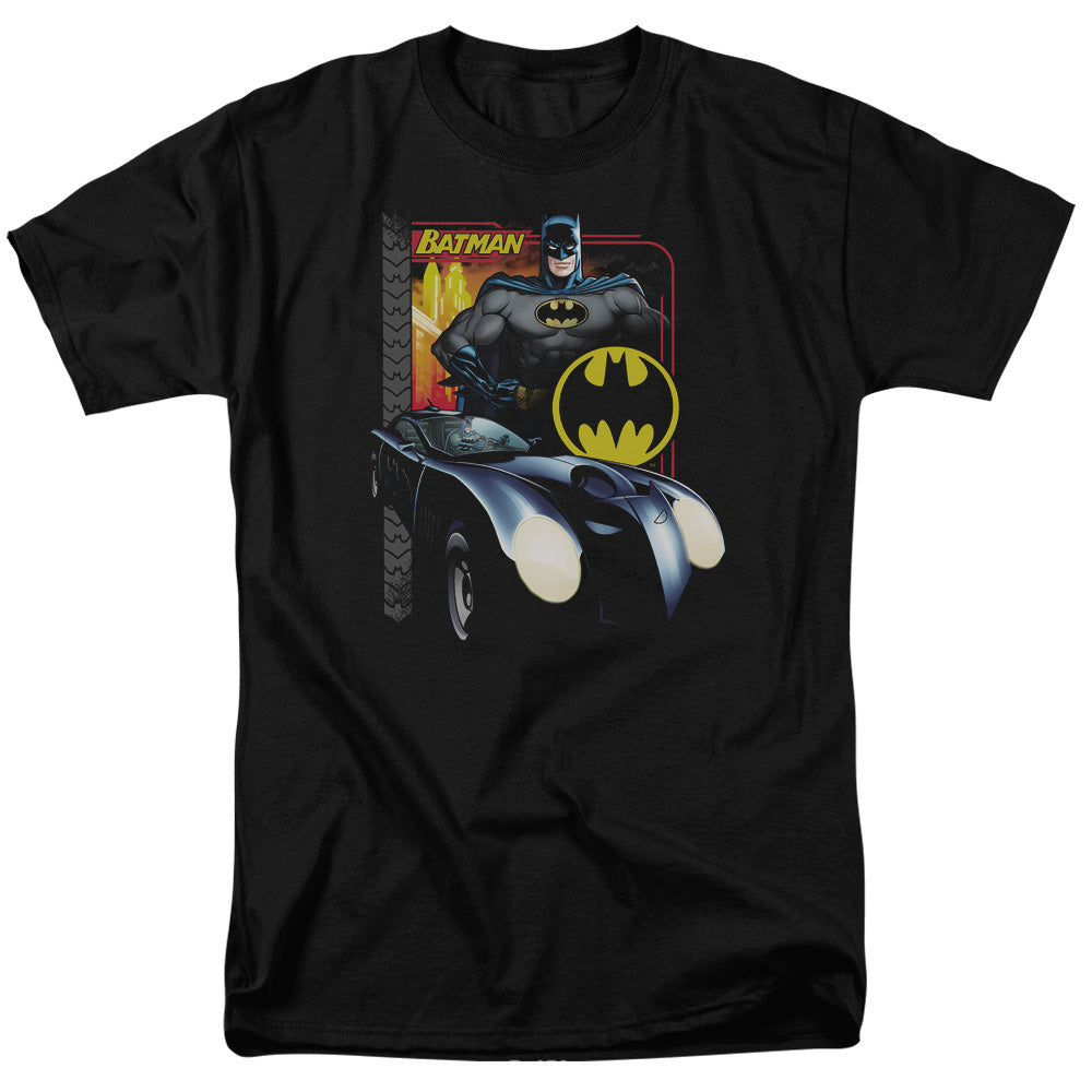 DC Comics - Batman - Bat Racing - Adult T-Shirt