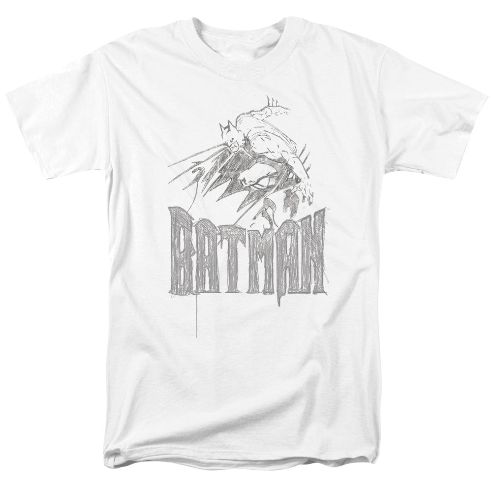 DC Comics - Batman - Knight Sketch - Adult T-Shirt