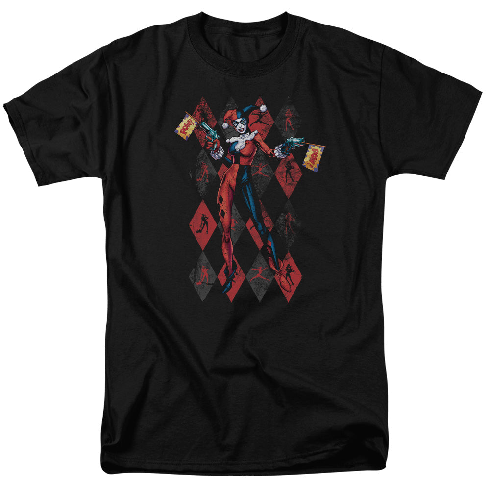 DC Comics - Harley Quinn - Pow Pow - Adult T-Shirt