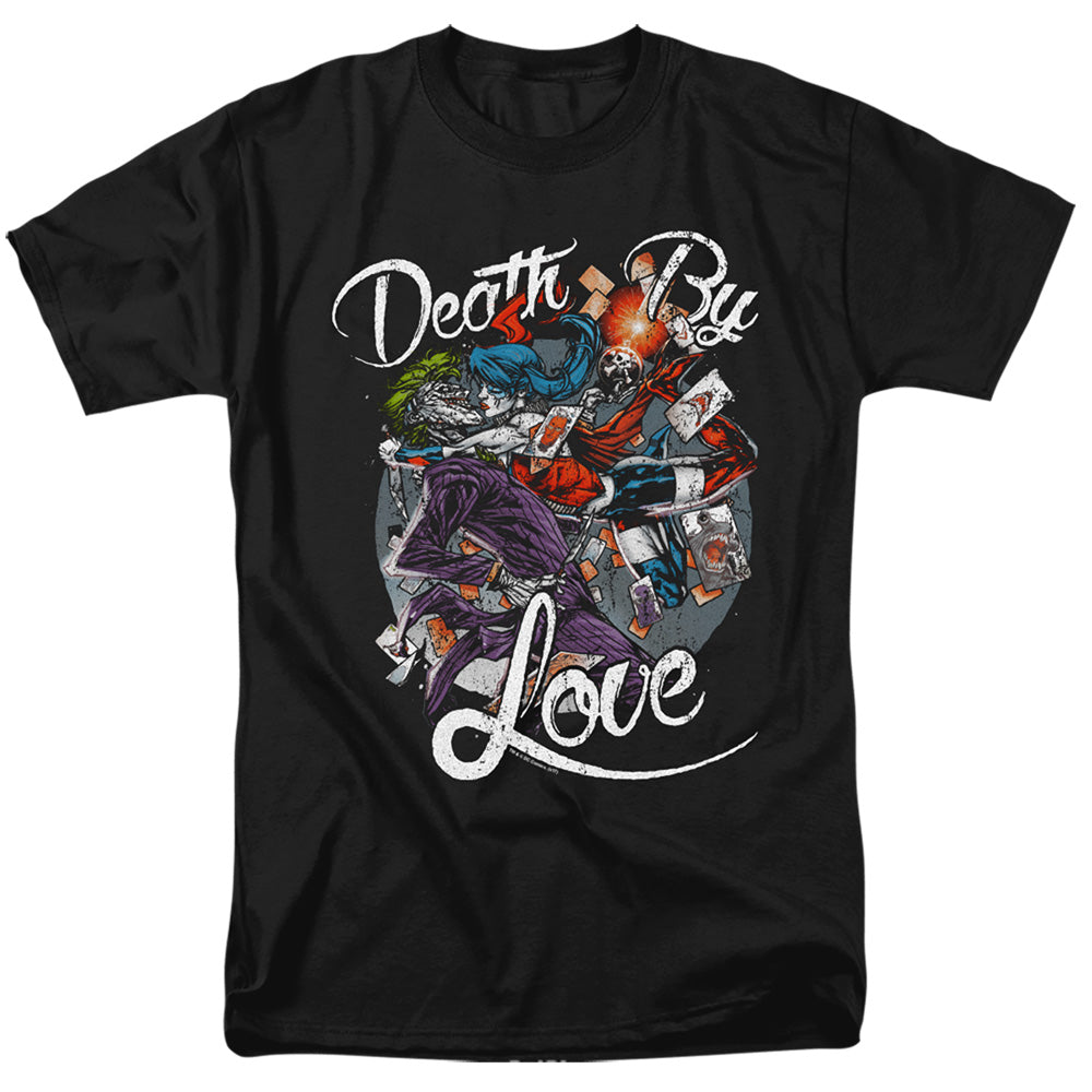 DC Comics - Harley Quinn & Joker - Death By Love - Adult T-Shirt
