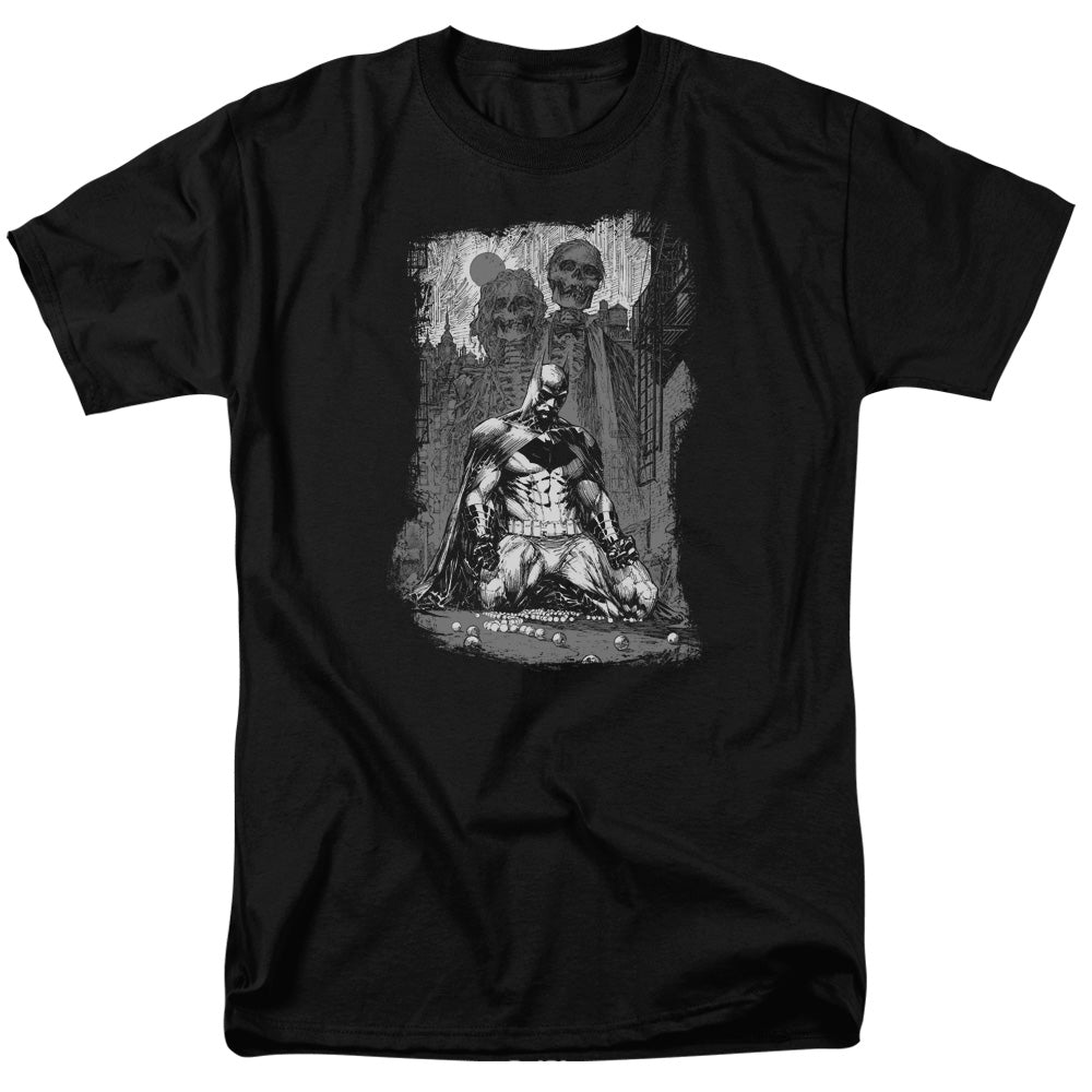 DC Comics - Batman - Sketchy Shadows - Adult T-Shirt