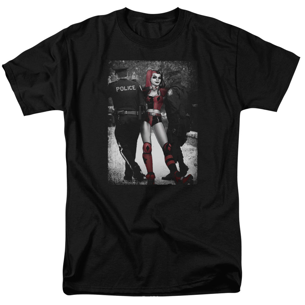 DC Comics - Harley Quinn - Arrest - Adult T-Shirt