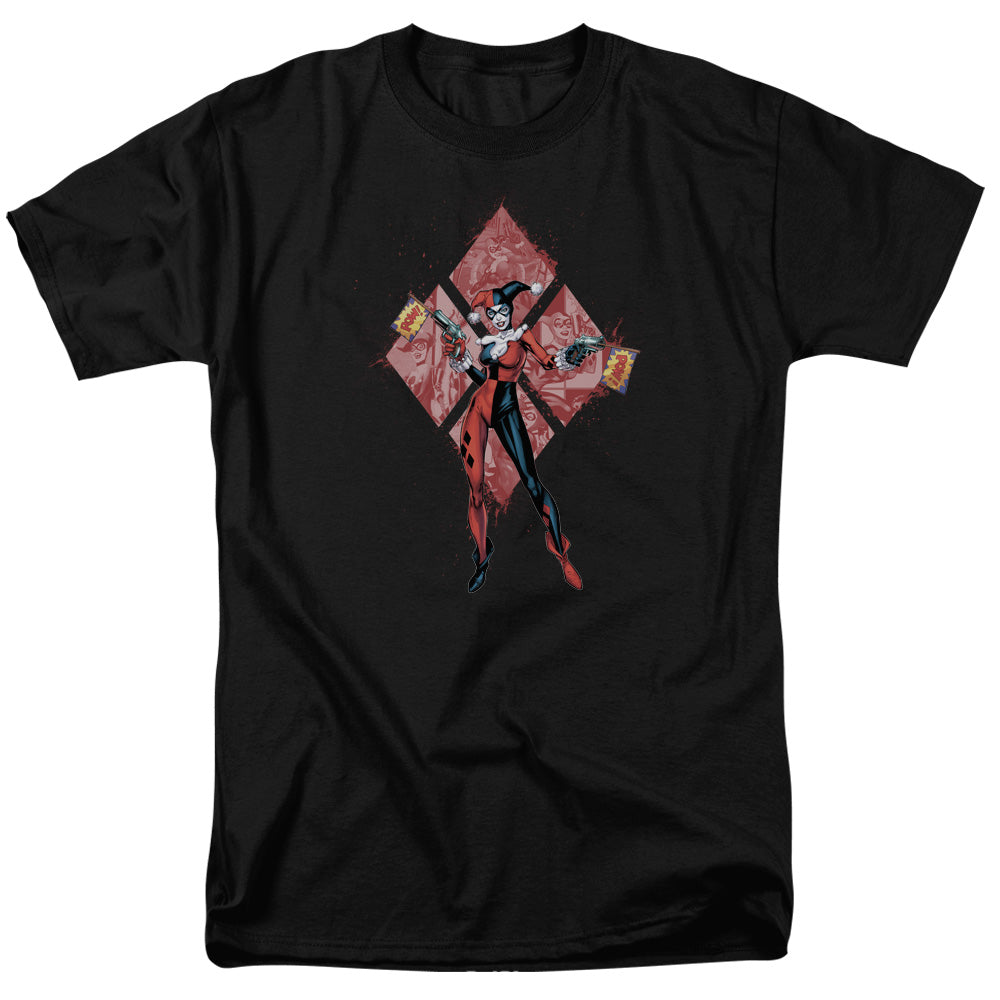 DC Comics - Batman - Harley Quinn Diamonds - Adult T-Shirt