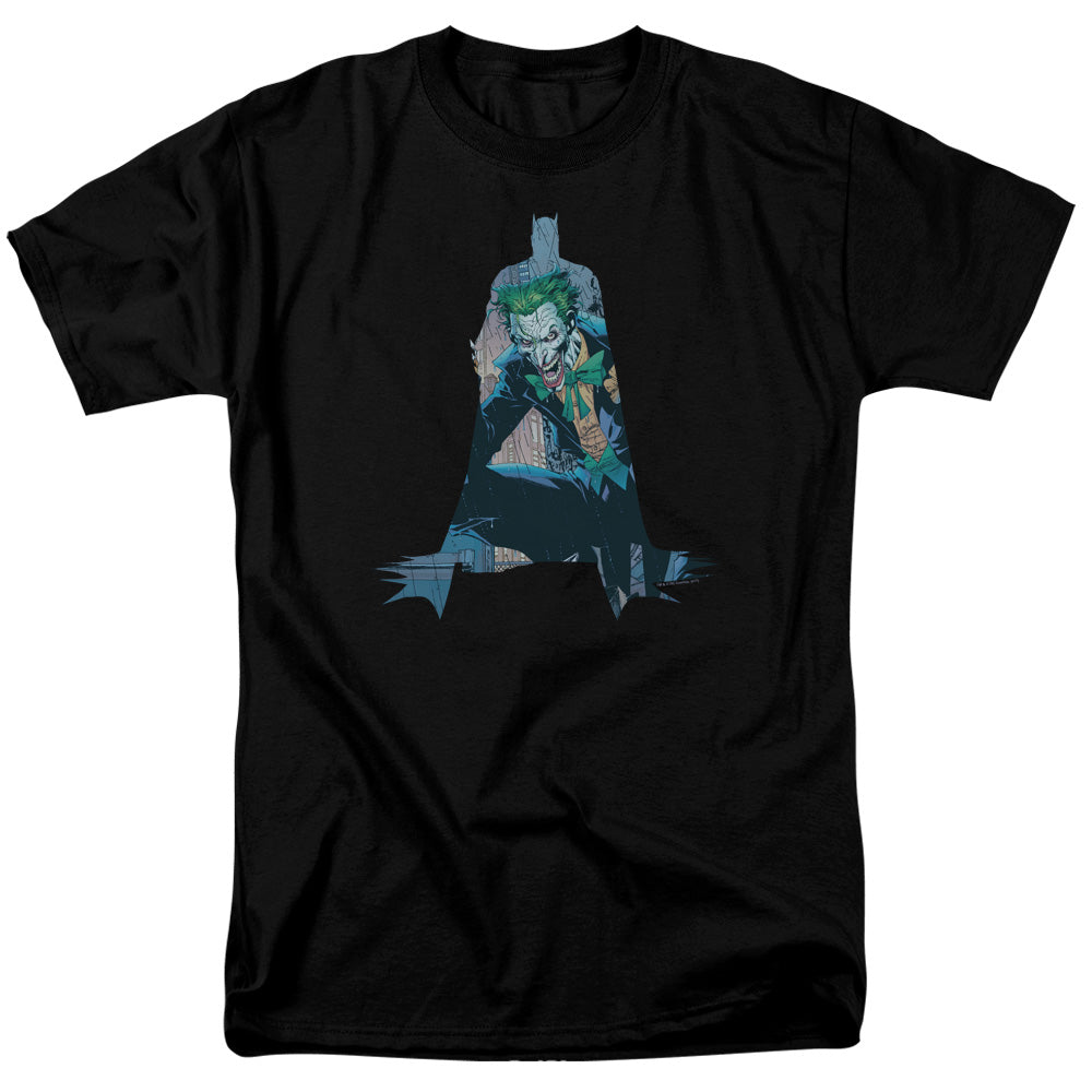 DC Comics - Batman & Joker - Scene Inside - Adult T-Shirt