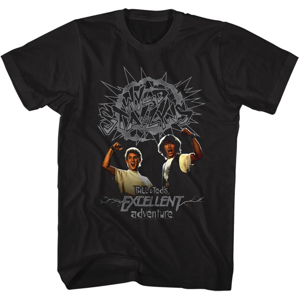 Bill And Ted - Gray Wyld Stalyns - Short Sleeve - Adult - T-Shirt