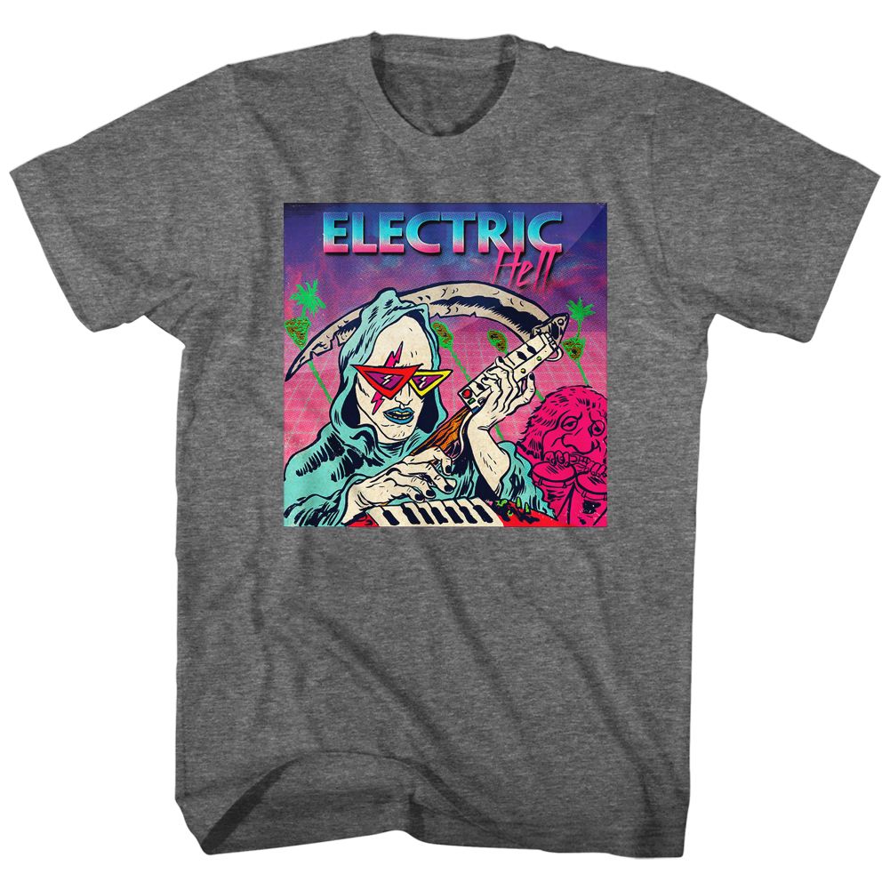 Bill And Ted - Electric Hell - Short Sleeve - Heather - Adult - T-Shirt