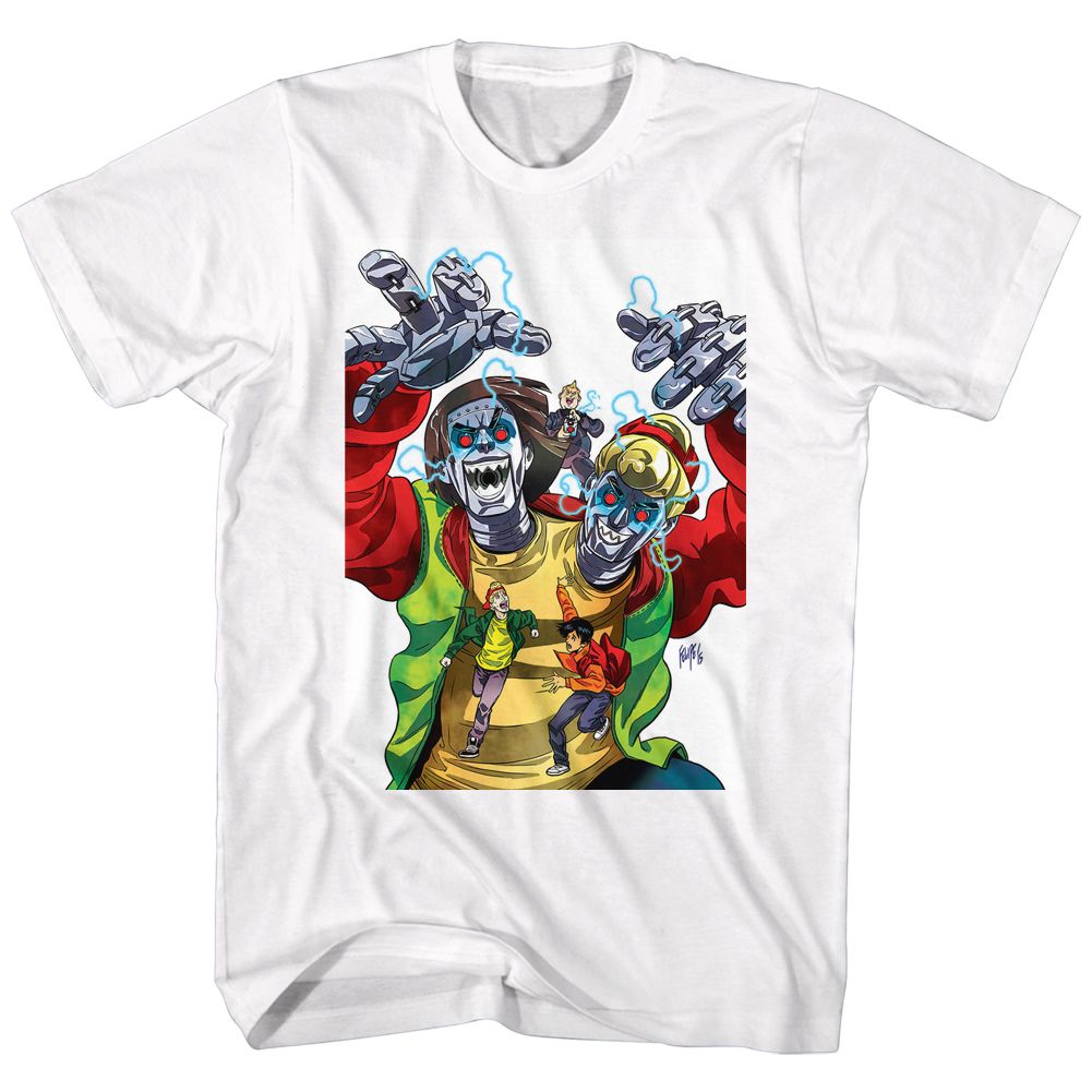 Bill And Ted - Robot Dudes - Short Sleeve - Adult - T-Shirt
