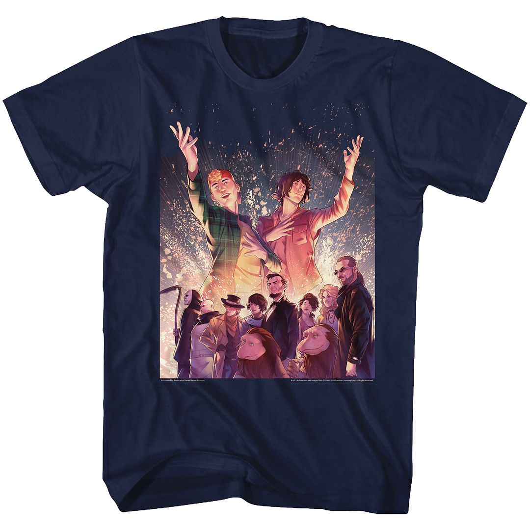 Bill And Ted - Sparkle - Short Sleeve - Adult - T-Shirt