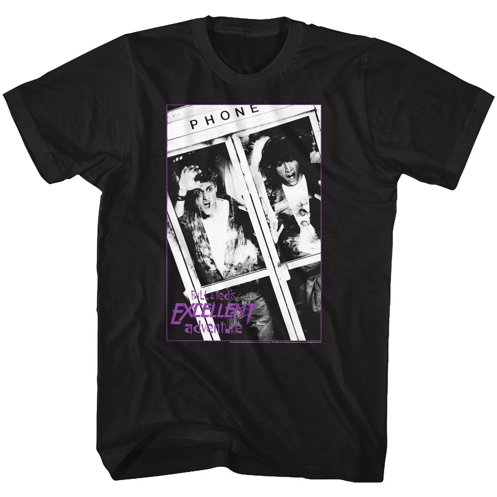 Bill And Ted - Excellent Adventure - Short Sleeve - Adult - T-Shirt