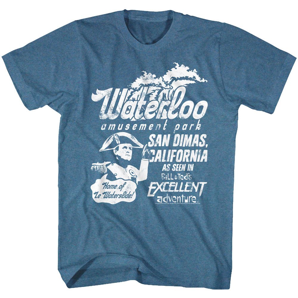 Bill And Ted - Waterloo - Short Sleeve - Heather - Adult - T-Shirt