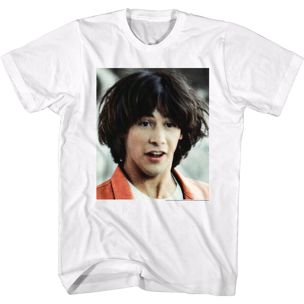 Bill And Ted - Ted Face - Short Sleeve - Adult - T-Shirt