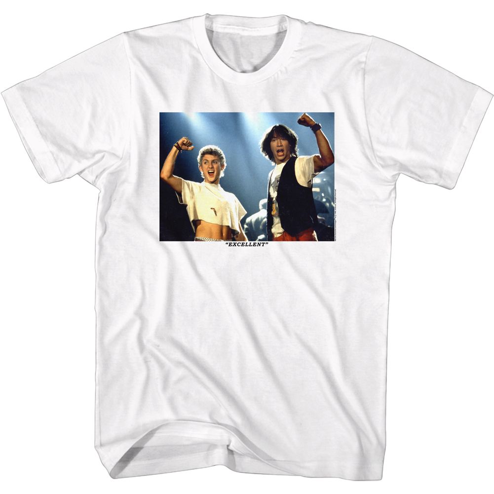 Bill And Ted - Excellent Fists Up - Short Sleeve - Adult - T-Shirt