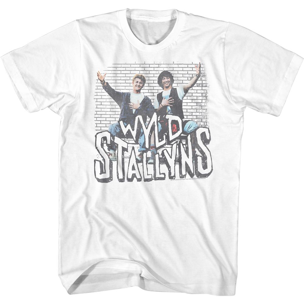 Bill And Ted - Sketchy Stallyns - Short Sleeve - Adult - T-Shirt