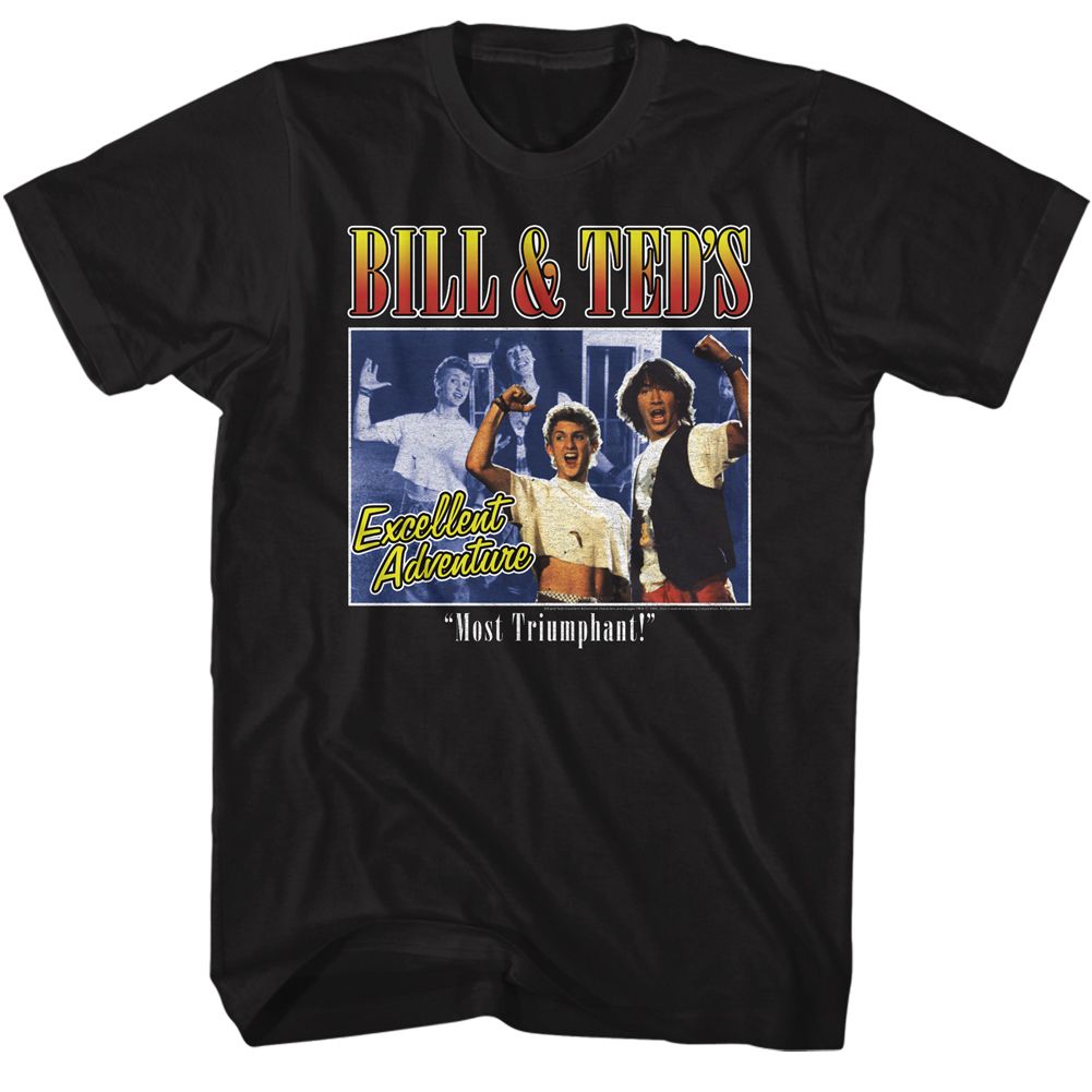 Bill And Ted - Two Image Box - Short Sleeve - Adult - T-Shirt