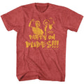 Bill And Ted - Party On Fade - Short Sleeve - Heather - Adult - T-Shirt