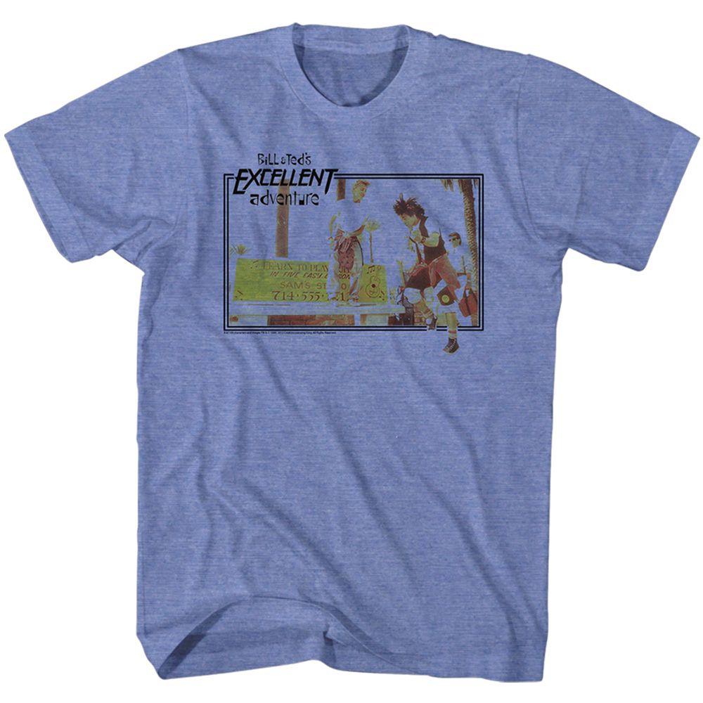 Bill And Ted - Rock Sesh - Short Sleeve - Heather - Adult - T-Shirt