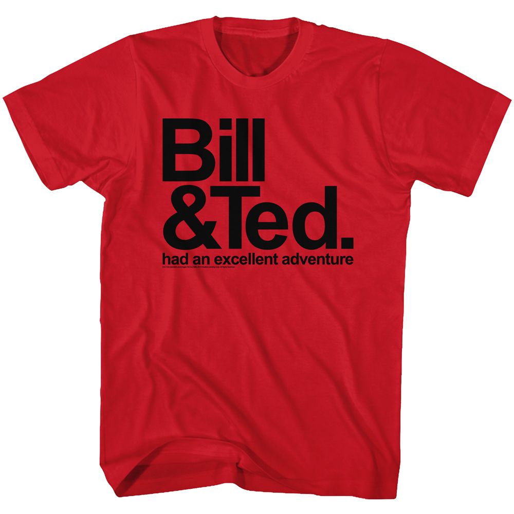 Bill And Ted - Bill & Ted 2 - Short Sleeve - Adult - T-Shirt