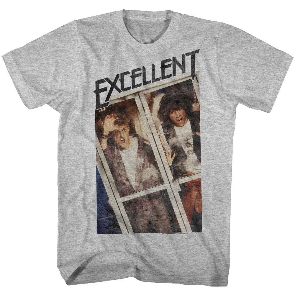 Bill And Ted - Excellent 3 - Short Sleeve - Heather - Adult - T-Shirt