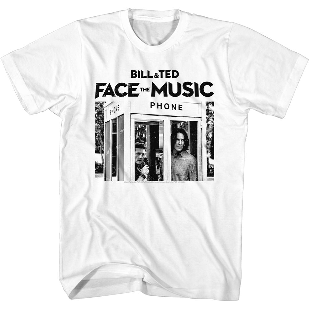 Bill And Ted Face The Music - Phone Booth - Short Sleeve - Adult - T-Shirt