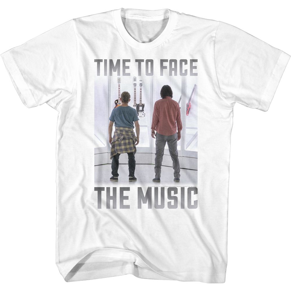 Bill And Ted Face The Music - Time To Face - Short Sleeve - Adult - T-Shirt