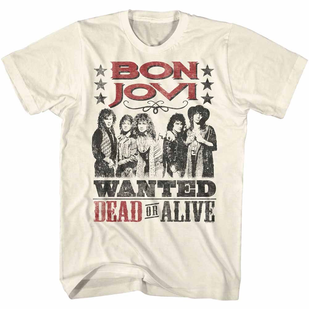 Bon Jovi - Dead Or Alive - Short Sleeve - Adult - T-Shirt