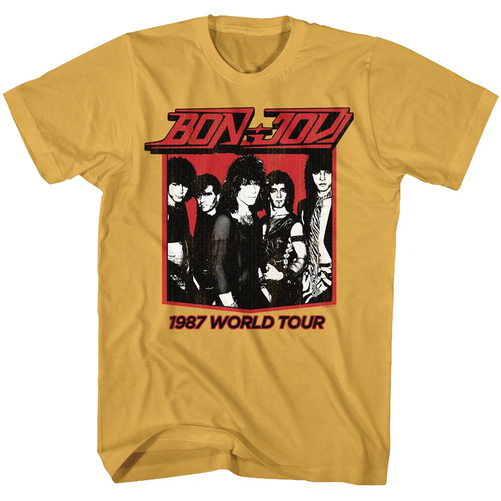 Bon Jovi - Bon Jovi 87 - Short Sleeve - Adult - T-Shirt