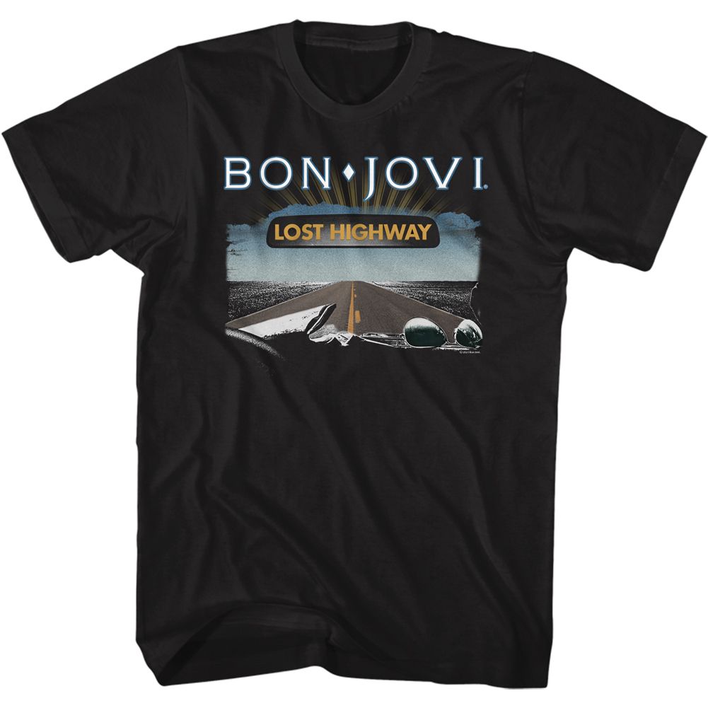 Bon Jovi - Lost Highway - Short Sleeve - Adult - T-Shirt