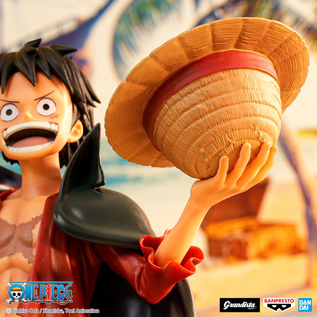 Banpresto - One Piece - Monkey D. Luffy #2 Grandista Nero Figure