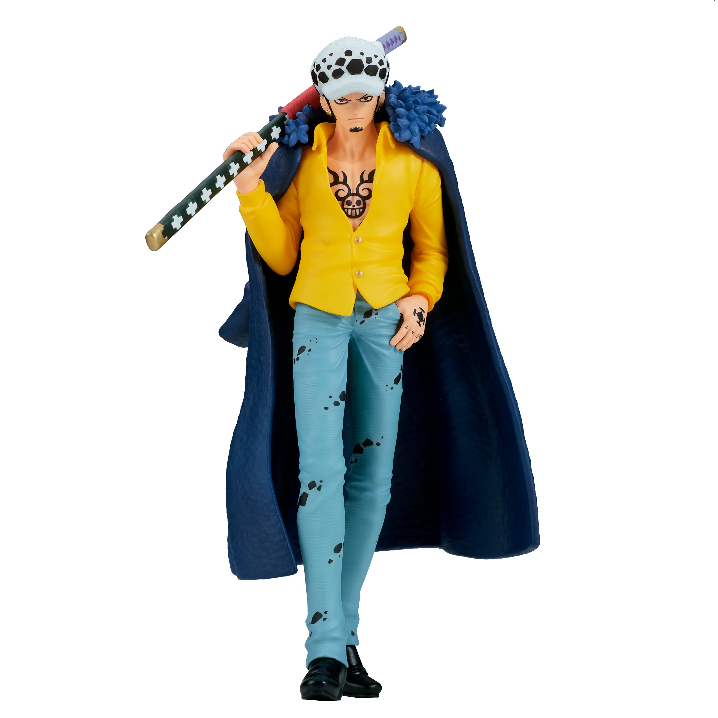 Amazon.com: NVRUCS Cosplay Costume Anime One Piece Trafalgar Law Cloak  Jacket Pants Outfits Halloween Party Uniform (X-Small) : Clothing, Shoes &  Jewelry